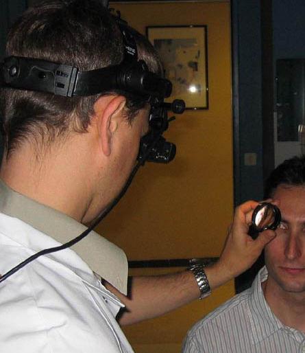 Analysis of the posterior segment - Eye Clinic - Dr JM Schepens